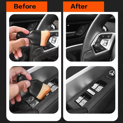 1/2PC Car Air Conditioner Cleaning Brush Car Air Outlet Crevice Dust Removal Brushes for Car Interior Cleaning Brush Accessories