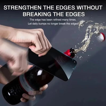 NNBILI 5PCS Anti-peep Screen Protector For iPhone 16 Pro Max 15Pro 14 Plus13 Anti Scratch Privacy Tempered Glass For iPhone 16e