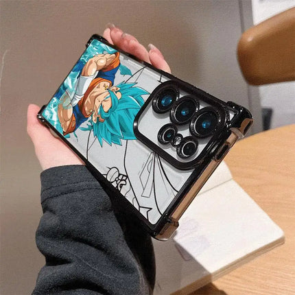 Cool Cartoon Anime Phone Case for Samsung Galaxy S20 FE S23 S22 Ultra s24ultra s24fe S24 S25 Plus S21FE S25 Ultra Soft Cover