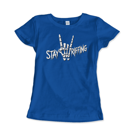 Stay Riffing - Rock'n Roll Skull T-Shirt-13