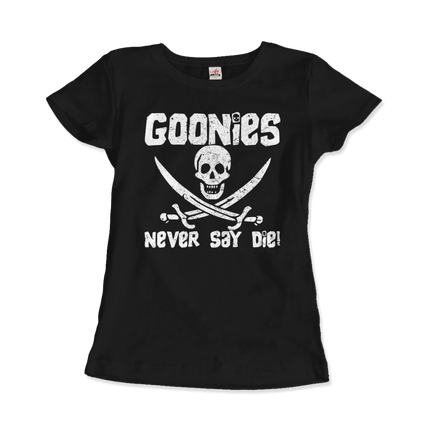 The Goonies Never Say Die Distressed Design T-Shirt-3