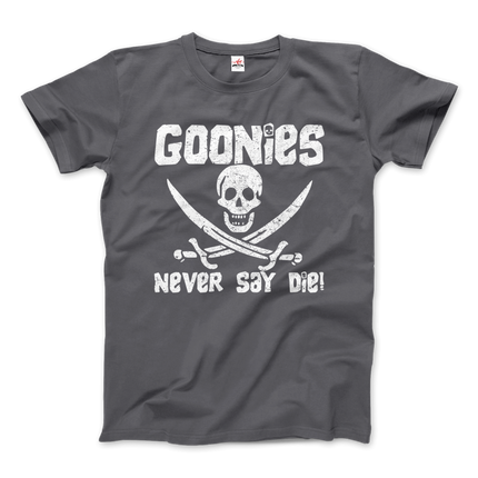 The Goonies Never Say Die Distressed Design T-Shirt-7