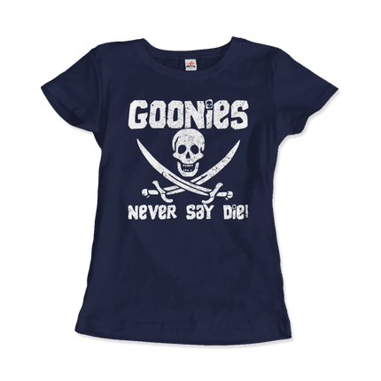 The Goonies Never Say Die Distressed Design T-Shirt-10