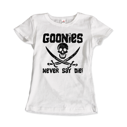The Goonies Never Say Die Distressed Design T-Shirt-9