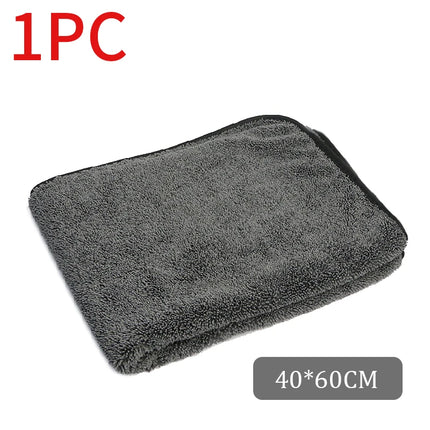 SEAMETAL 600GSM Premium Towels Car Care Wash Towel Ultra-Absorbent Drying Cloth Microfiber Car Cleaning Towel for Detailing Care