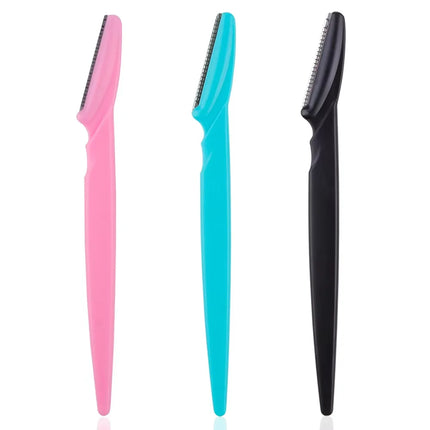 3/4/10Pcs Eyebrow Trimmer Face Blade Shaver Portable Eye Brow Epilation Hair Removal Safety Eyebrow Cutting Woman Makeup Tools
