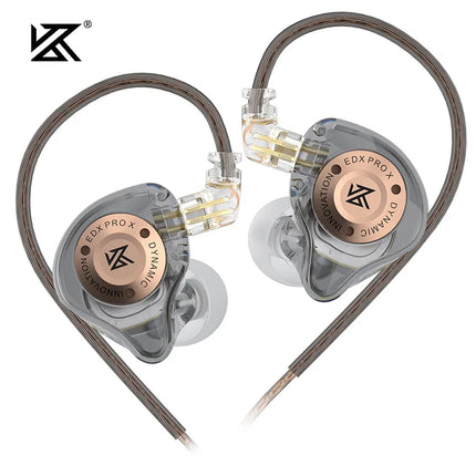 KZ EDX PRO X Dynamic Drive Earphone HIFI Bass Earbud Sport Music Cancelling Headsets 2PIN Cable KZ ZSTX ZSN PRO X EDC EDA ZVX