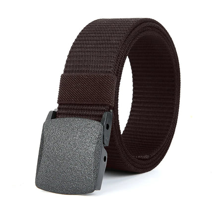 Men's Belt Outdoor Casual Canvas Belt Metal Free Training Nylon Tactical Belt With Pants Jeans Belt Sports Belts For Men Women