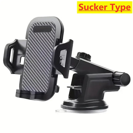 360° Windshield Car Phone Holder Car Dashboard Mobile Cell Support Bracket Universal Sucker for iPhone 16 15 14 Samsung Xiaomi