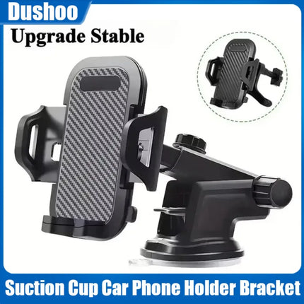 360° Windshield Car Phone Holder Car Dashboard Mobile Cell Support Bracket Universal Sucker for iPhone 16 15 14 Samsung Xiaomi