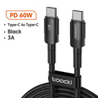 60W C to C Black / 0.5M
