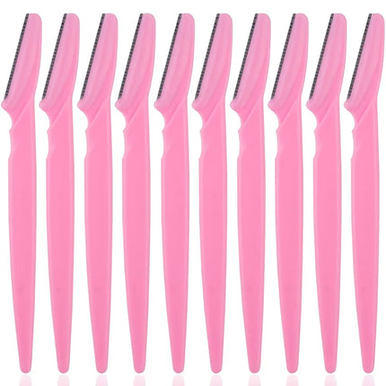 3/4/10Pcs Eyebrow Trimmer Face Blade Shaver Portable Eye Brow Epilation Hair Removal Safety Eyebrow Cutting Woman Makeup Tools