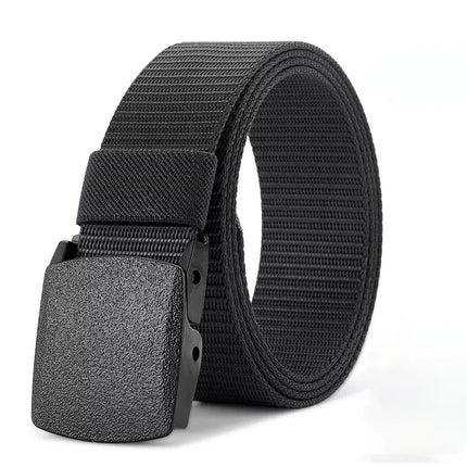 Men's Belt Outdoor Casual Canvas Belt Metal Free Training Nylon Tactical Belt With Pants Jeans Belt Sports Belts For Men Women
