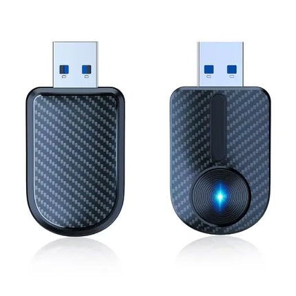 2026 Pionray 2 in 1 Wireless CarPlay Adapter&Android Auto Wireless Adapter, 5Ghz WiFi Type-C/USB Plug Play CarPlay Wireless