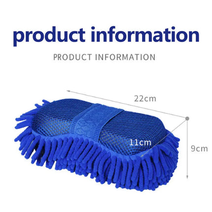 1Pcs Microfiber Car Washer Sponge Cleaning Car Care Detailing Brushes Washing Towel Auto Gloves Styling Accessories