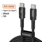 100W C to C Black / 2m