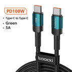 100W C to C Green / 1m