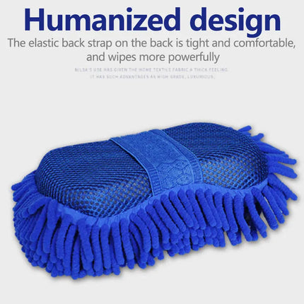 1Pcs Microfiber Car Washer Sponge Cleaning Car Care Detailing Brushes Washing Towel Auto Gloves Styling Accessories