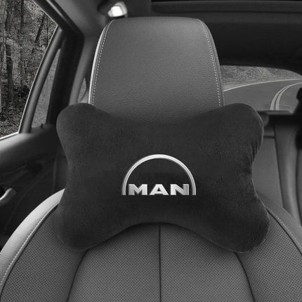 Car Headrest Pillow Seatbelt Shoulder Pad For MAN TGX TGM TGA TGS TGE  Auto Accessories