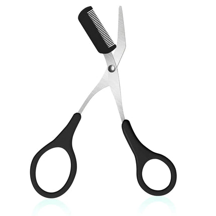 Eyebrow Razor Scissor  Stainless Steel Safe Anti-scratch Trimmer for Beginners Crescent Sharp Beauty Tool Multi-color