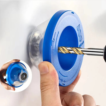 Efficient and portable electric drill protective cover filter, household electric tool dust prevention device