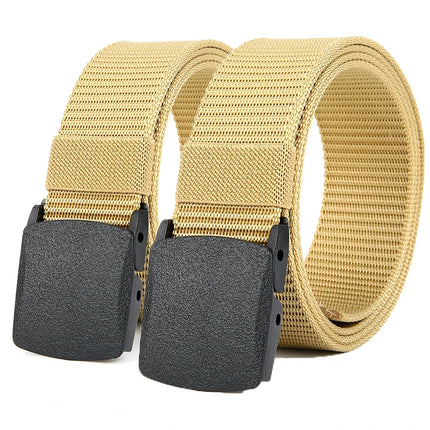 Men's Belt Outdoor Casual Canvas Belt Metal Free Training Nylon Tactical Belt With Pants Jeans Belt Sports Belts For Men Women