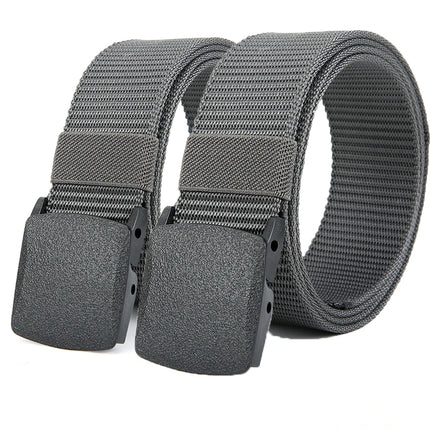 Men's Belt Outdoor Casual Canvas Belt Metal Free Training Nylon Tactical Belt With Pants Jeans Belt Sports Belts For Men Women