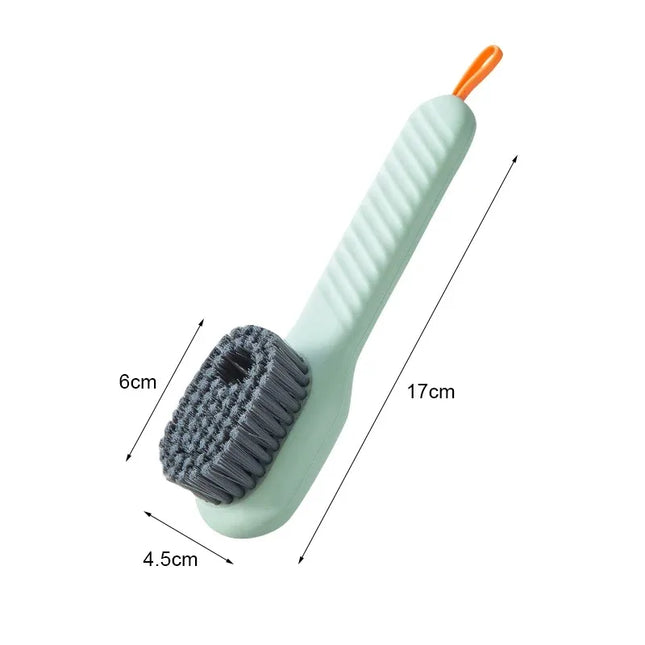 Cleaning Brush Soft Bristled Liquid Shoe Brush Long Handle Brush Clothes Brush Shoe Clothing Board Brush Household Cleaning