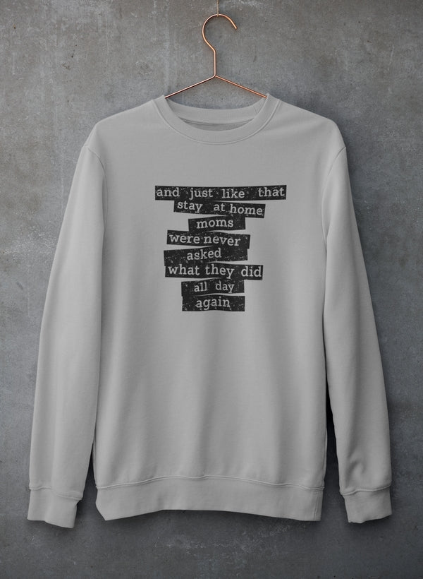 Stay At Home Mom Sweat Shirt-2
