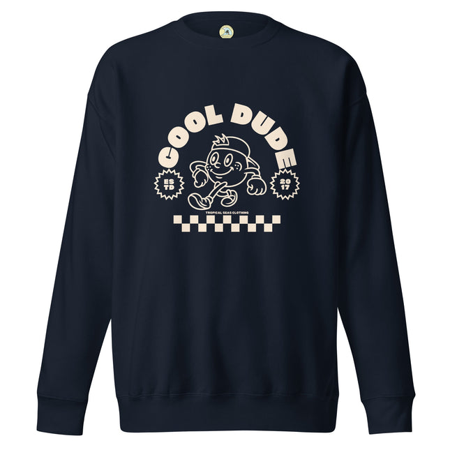 Cool Dude Surfer Premium Sweatshirt-1